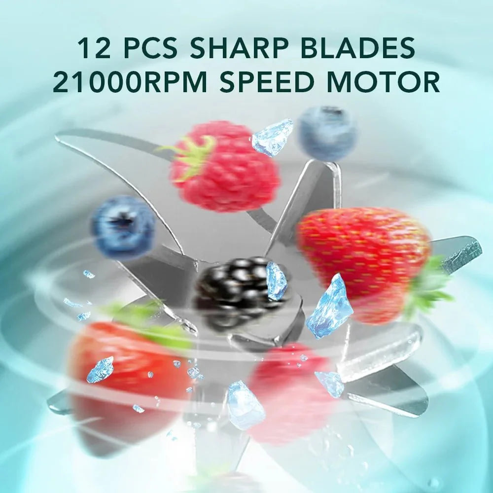 Portable Rechargeable Blender Bottle